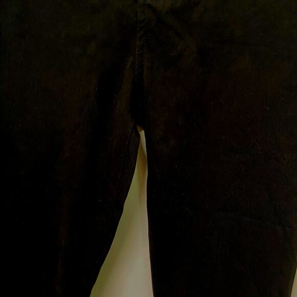 Time & Tru Jeans Stretch XL 16/18 Jeggings Pull On Black Pants Slacks Time and - Picture 3 of 9